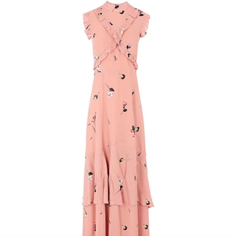 Floral Pink Gown